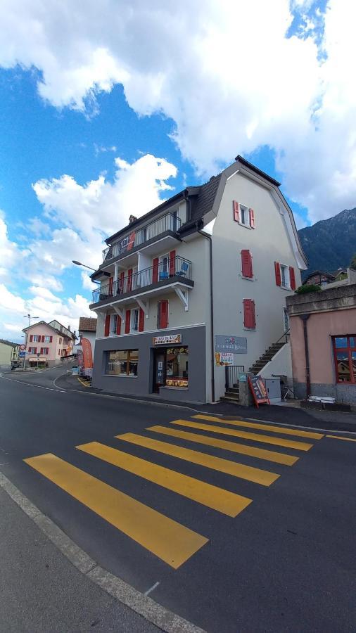 Aloha Chambres Port-Valais Exteriör bild