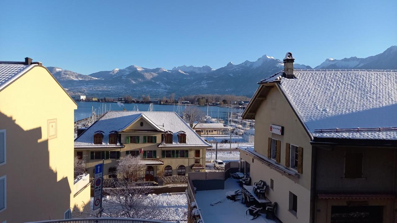 Aloha Chambres Port-Valais Exteriör bild