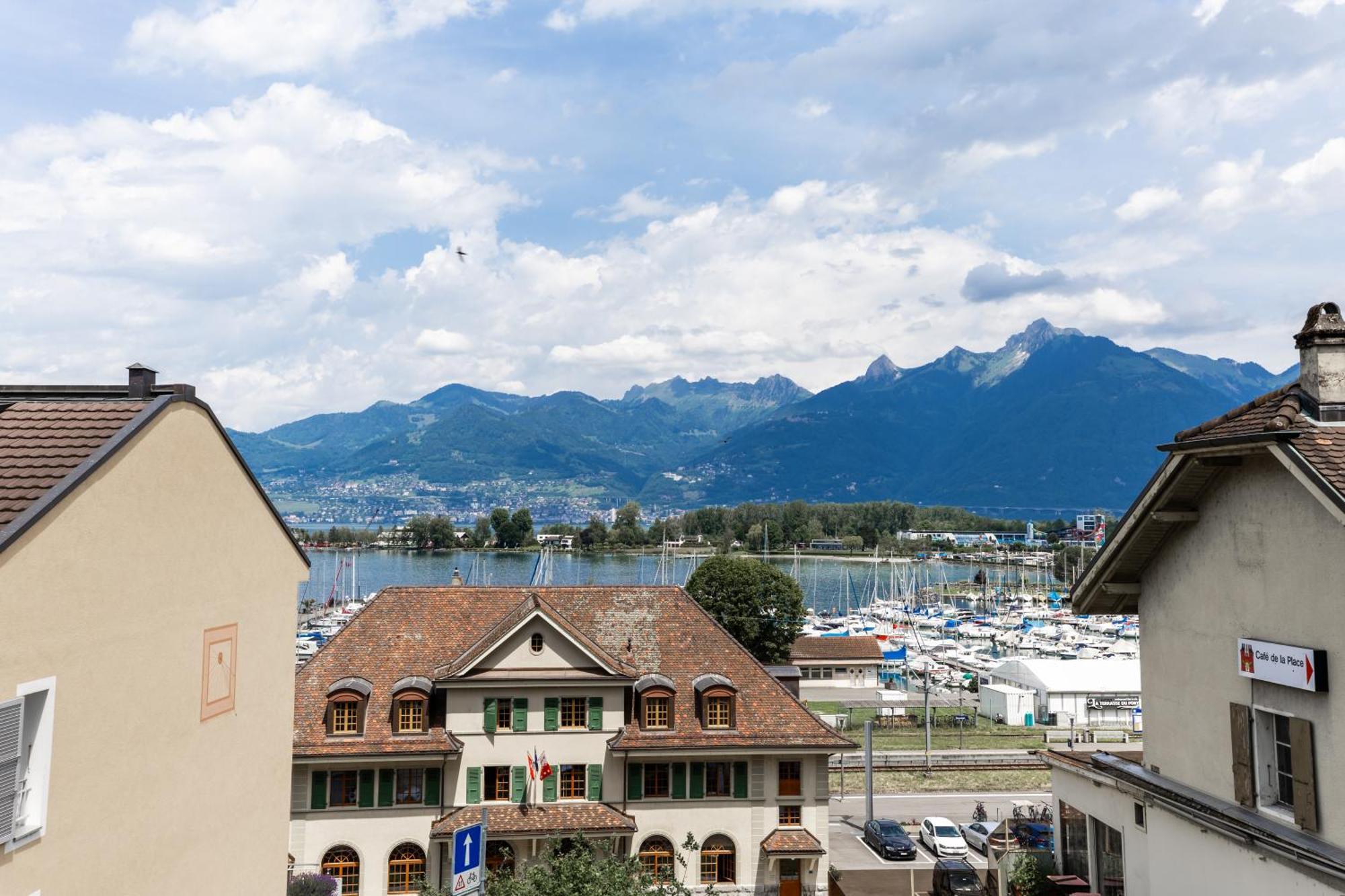 Aloha Chambres Port-Valais Exteriör bild